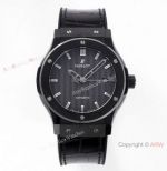 Hublot Classic Fusion Ceramic 'Black Magic' 42 Watch GSF HUB1110 Movement